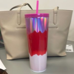 Red hombre Starbucks tumbler